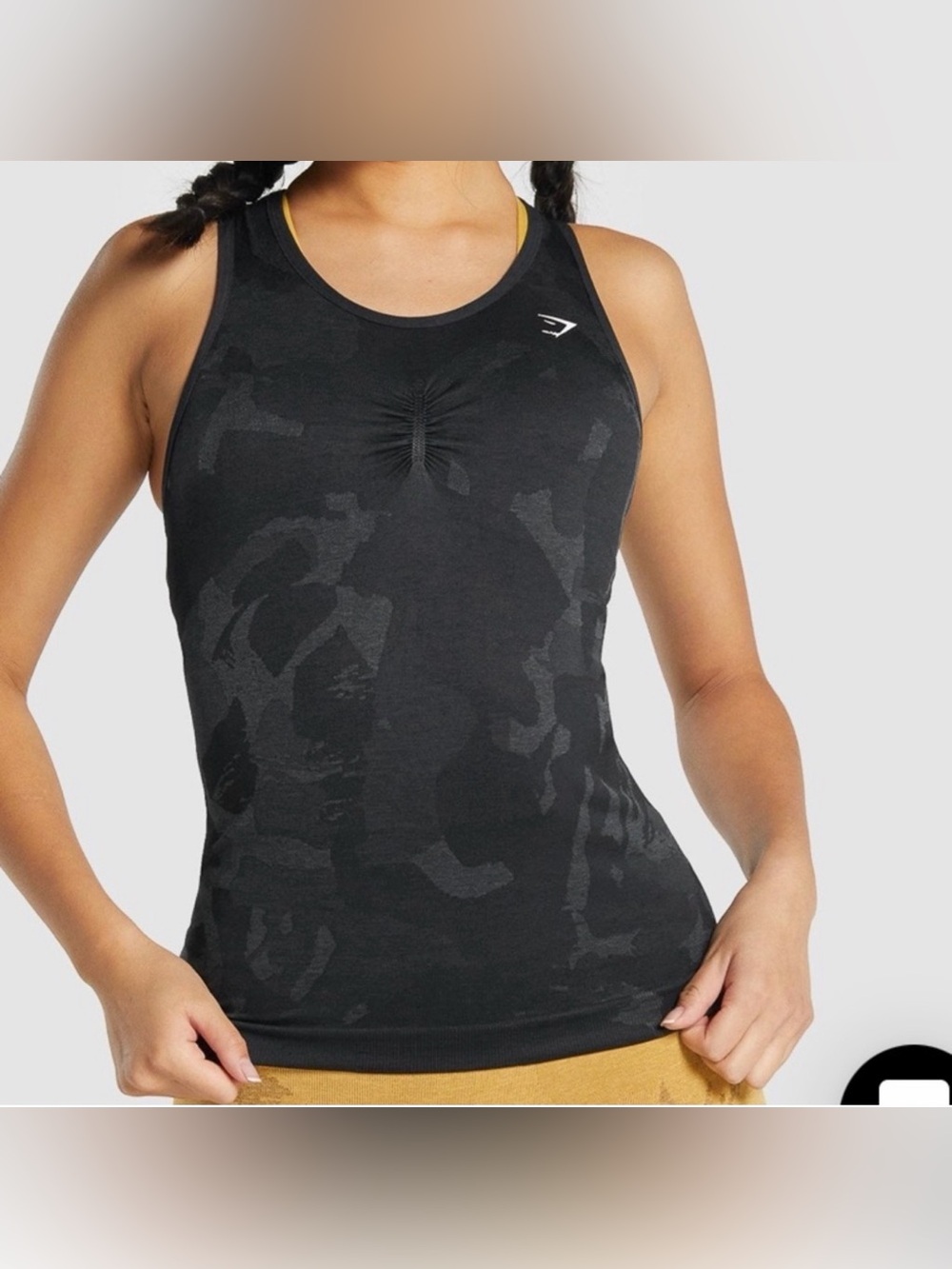 Gymshark Camo‎ Adapt tank top small R-13